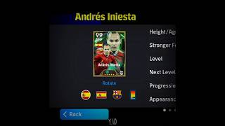 Free New Epic Iniesta 99 Rate  Recommendation Add Booster  eFootball [upl. by Brogle]