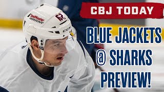 CBJ AFTER DARK BEGINS TONGHT 🌙 Blue Jackets  Sharks  CBJ Today [upl. by Assirahs34]