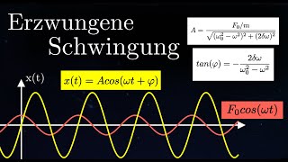 Die Erzwungene Schwingung  Schwingungen 10 von 12 [upl. by Nealy]