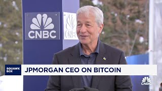 JPMorgan CEO Jamie Dimon on bitcoin My personal advice is dont get involved [upl. by Ajax]