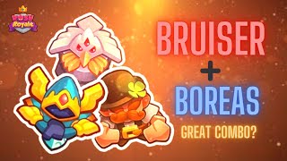 Is Bruiser and Boreas great combo to play  Rush Royale [upl. by Stich]