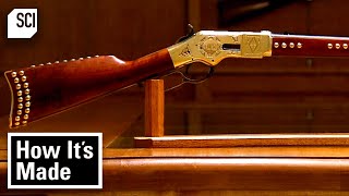 How Lever Action Rifles Are Made  How It’s Made  Science Channel [upl. by Oregolac353]