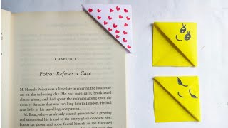 Diy bookmarks with A4 paper  How to make paper bookmarks [upl. by Yevrah314]