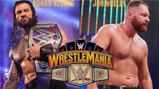 Roman Reign vs Jon Moxley WrestleMania 41  Fan Made Promo [upl. by Yenterb]