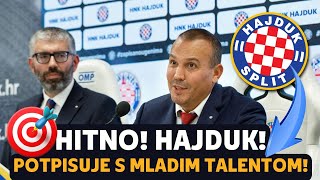 🚨SADA IDE HAJDUK IZNENAĐUJE S ULAGANJEM U BUDUĆNOST [upl. by Pyne]