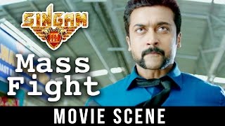 Singam 3  Best Fight Scene  Suriya  Anushka Shetty  Shruti Haasan [upl. by Arekat483]