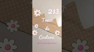 Truco de costura coser diydecostura coseresfacil costurafacilymas tutorial [upl. by Irec]