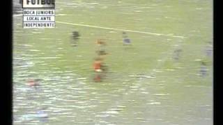 Final Liguilla 198687 Boca vs Independiente [upl. by Ahsena]