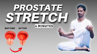 Best Prostate Stretch  Asana Benefits  6 Yoga Poses for Prostate Problems [upl. by Sihun]