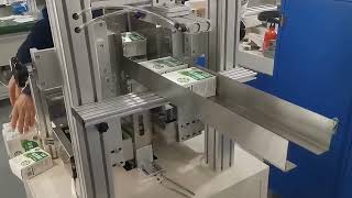 Automatic Hot Melt Glue Carton Sealing Machine in Action [upl. by Maurilla]