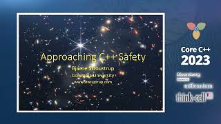 Bjarne Stroustrup  Approaching C Safety [upl. by Yrtneg]