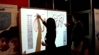 Pizarra Digital IQ Board  Funcionamiento PSD en Expodidactica [upl. by Kendall]