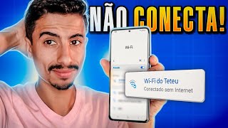 CELULAR NÃO CONECTA na REDE WIFI APRENDA RESOLVER em 2024 [upl. by Bette49]