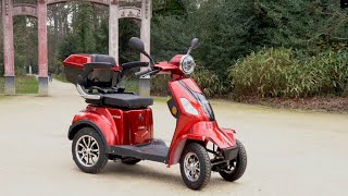 Scooter électrique toutterrain ride66 RC60 pour senior et pmr [upl. by Landan]