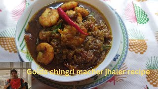 golda chingri macher recipe [upl. by Nahc]