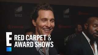 Matthew McConaughey Is Ready to Dance in Magic Mike Live  E Red Carpet amp Award Shows [upl. by Lyndsie]