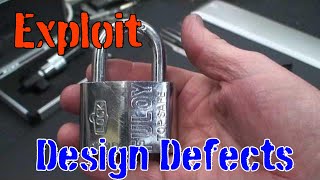 14 Defeat Fuloy Disc Detainer Padlock by Exploiting a Design Defect [upl. by Claman]