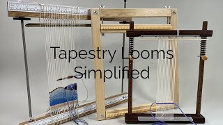 Tapestry Looms Simplified  Online workshop and class trailer [upl. by Viki227]