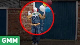 Real Clowns Creepier than Pennywise from IT [upl. by Symons]