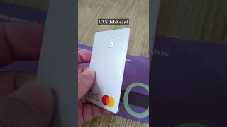 GXS Mastercard debit card is in gxs singtel grab mastercard get random rebate for 10 spent [upl. by Winne712]