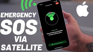 Testing Apples iPhone 14 Satellite Emergency SOS Feature [upl. by Cock]