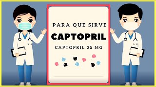 CAPTOPRIL captopril PARA QUE SIRVE captopril 25mg [upl. by Idaf]