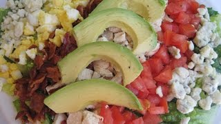 COBB SALAD  How to make CLASSIC COBB SALAD Recipe [upl. by Natanoy]