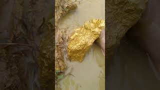 A young man gets gold goldhunter miner [upl. by Baxie]