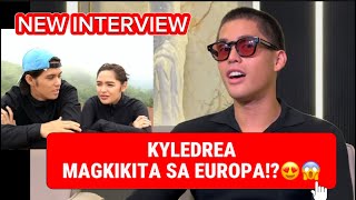 FULL INTERVIEW KYLE ECHARRI HIRAP PAGPAGIN SI MOISES KYLE MAGPUPUNTA RIN SA EUROPA LIKE ANDREA [upl. by Lleon]