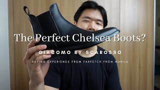 Scarosso quotGiacomoquot Chelsea Boots  Farfetch Philippines  Unboxing Review amp Experience [upl. by Herzen]