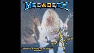 Megadeth  Angry Again Live in Buenos Aires 1998 Remastered [upl. by Rebna234]