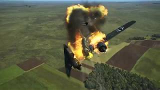 IL 2 Sturmovik Battle of Stalingrad Epic Crashes and Fails Compilation Part 17 [upl. by Simsar]