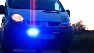 PACE CAR STROBOSCOPE FEUX DINTERVENTION DRIVEBACK 2 LED SECURITE AUTO MOTO CAMION 12V 24V [upl. by Odrahcir413]