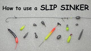 HOW TO USE A SLIP SINKER  Slip Sinker Rigs Tips And Tricks [upl. by Adnwahsor796]