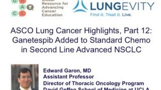 ASCO Lung Cancer Highlights Pt 12 Ganetespib with Second Line Chemotherapy [upl. by Cob471]