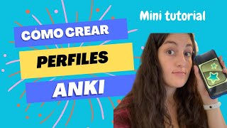 Cómo crear perfiles en ANKI  Medicina con Inés [upl. by Atikim217]