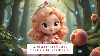 La mignonne princesse Peach devient une héroïneHistoires pour enfants enfants mignons princesse [upl. by Natty]