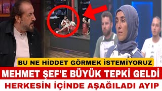 MASTERCHEF MEHMET ŞEFE BÜYÜK TEPKİ GELDİ HERKESİN İÇİNDE AŞAĞILADI STÜDYODA BÜYÜK KAVGA ÇIKTI ELENDİ [upl. by Iderf278]