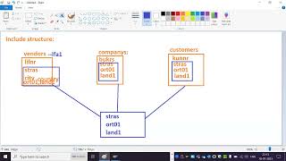 SAP ABAP Include Structures [upl. by Crofton665]