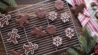 Chocolate CutOut Cookies [upl. by Zoes]