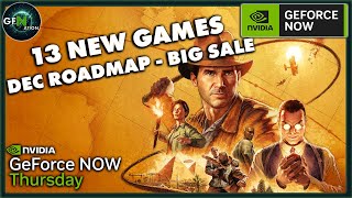 GeForce NOW News  4 New Games Plus The December Roadmap [upl. by Nuhsar55]