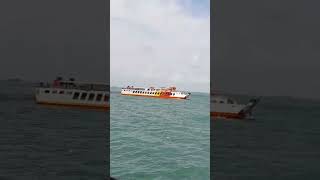 kapal ferry munic tiba di pelabuhan Tanjung kalian muntok [upl. by Pierce844]