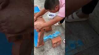 Amazing Process 💦 waterproofing part 446 easily solve problem short shorts waterproofing [upl. by Orihakat322]