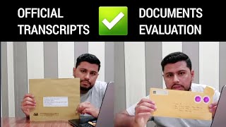 How To Send Official Transcripts To Universities  Degree Evaluation  Noman Raja [upl. by Terina]