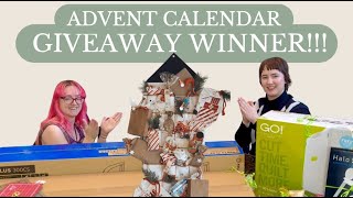 Advent Calendar Giveaway Winner [upl. by Ofelia745]