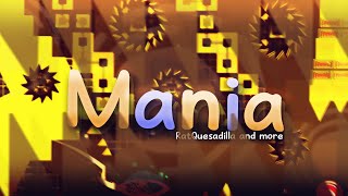 Mobile quotManiaquot by RatQuesadilla amp more Insane Demon  Geometry Dash 22 [upl. by Assenyl524]