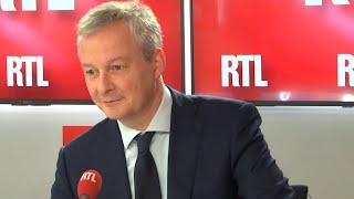 Privatisations  quotNous voulons un Étatstratègequot justifie Bruno Le Maire sur RTL [upl. by Ellesor]