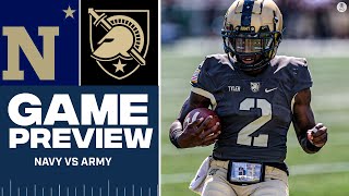 College Football RIVALRY PREVIEW Navy vs Army 123rd Meeting  CBS Sports HQ [upl. by Dnalyr]