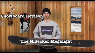 The Nidecker Megalight Snowboard Review [upl. by Specht]