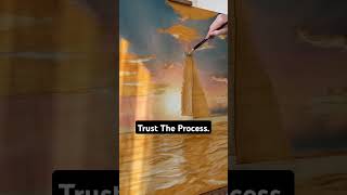 Painting Sunset oilpainting Painting Art Artvideo [upl. by Yesnel675]